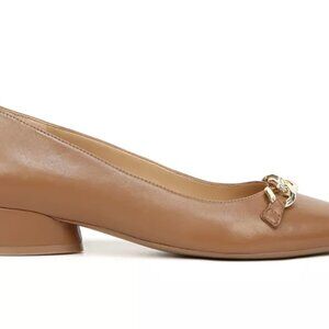 Naturalizer Becca Low-heel Pointed Toe Flats, Size 10, Color:English Tea Leather